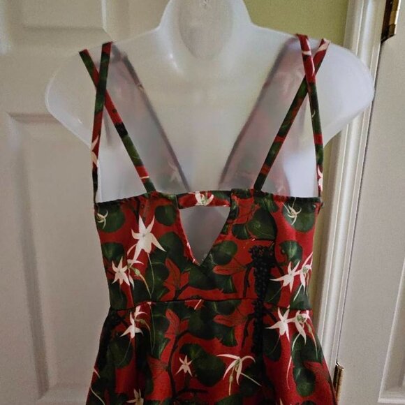 Shivan & Narresh X Koovs Indian Lush Vineyard Maxi Dress Medium - Picture 12 of 16